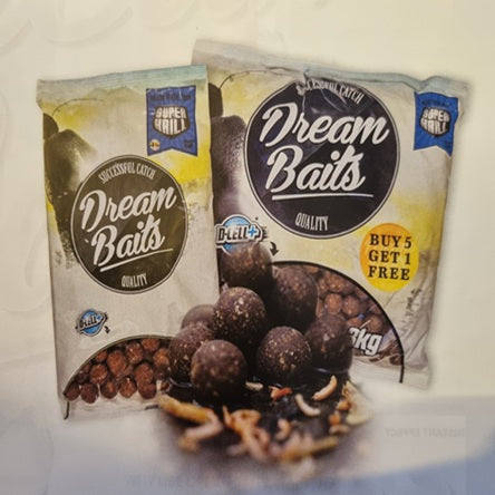 Dream Baits Super Krill Readymades-Boilies 3kg