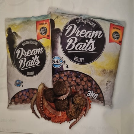 Dream Baits Krill & Octopus Readymades-Boilies 1kg