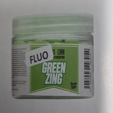 Dream Baits Green Zing Pop Ups 12mm/ 50g