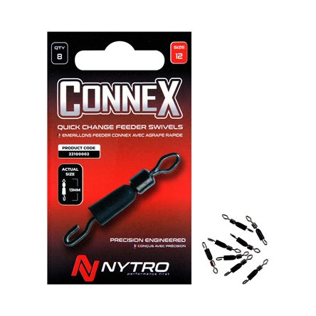 NYTRO CONNEX QUICK CHANGE FEEDER SWIVELS 10