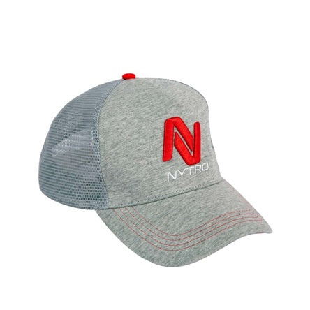NYTRO LIGHT MARL GREY TRUCKER CAP