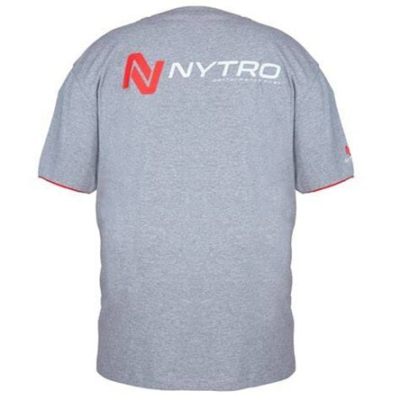 NYTRO LIGHT MARL GREY TEE T-SHIRT